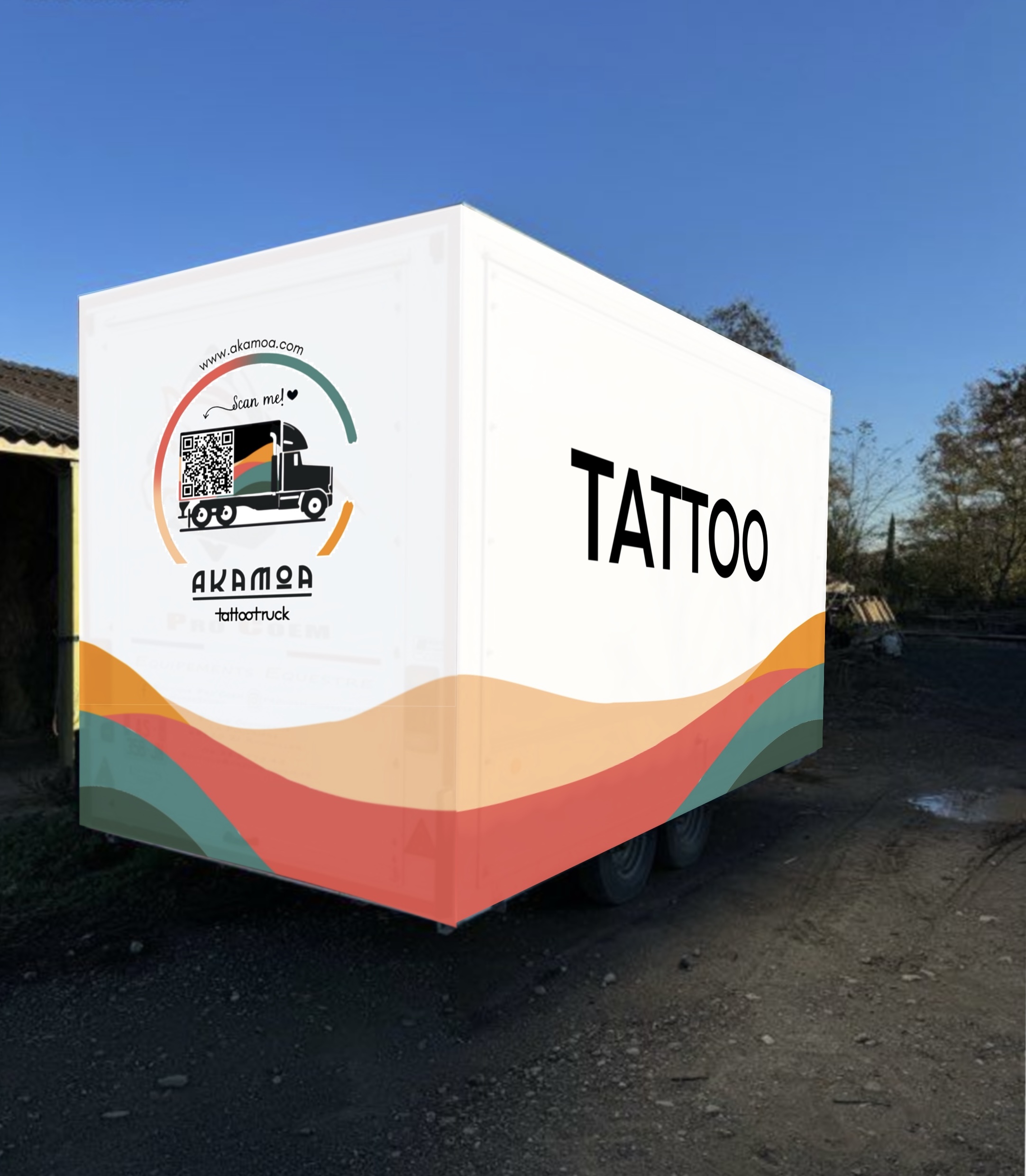 Projet de remorque Tattoo Truck